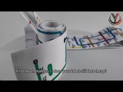 এসজিএস ওডিএম স্ক্রিন প্রিন্টেড প্যাচ ১০০% কটন টেপে ওকো টেক্স স্ট্যান্ডার্ড ১০০