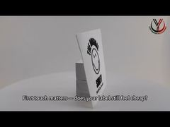 White Twill Custom Woven Label Printed Silicone Logo For Clothing