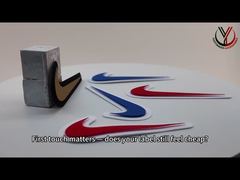 দেখুন কেন পোশাকের জন্য কাস্টমাইজড টু কালার সিলিকন হিট ট্রান্সফার প্রিন্টিং লেবেল বেছে নেবেন