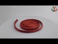Watch: 6mm Double Sided jacquard elastic tape Custom Logo For Garments Showcase
