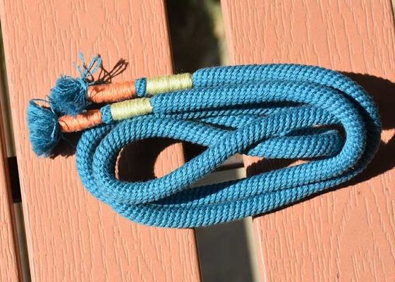 গার্মেন্টস জন্য বোনা সুতার মাথা 6 মিমি বৃত্তাকার তুলো ড্রস্ট্রিং কর্ড