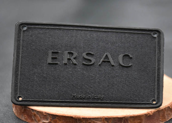 টুইল বোনা ফ্যাব্রিক তাপ স্থানান্তর লেবেল মুদ্রিত সিলিকন লোগো সঙ্গে কাস্টমাইজড