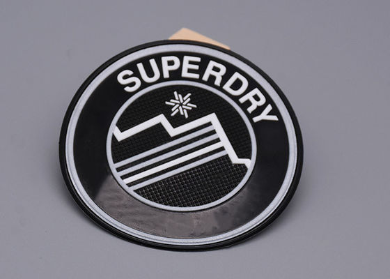 কাস্টম সিলিকন লোগো তাপ স্থানান্তর পোশাক লেবেল TPU মুদ্রিত