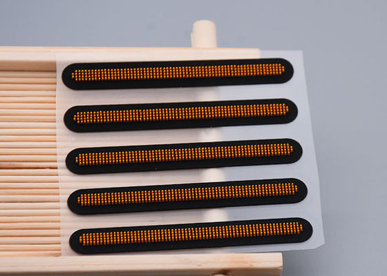 পোশাকের জন্য কাস্টম টুথব্রাশ প্রিন্টেড লোগো হিট ট্রান্সফার লেবেল