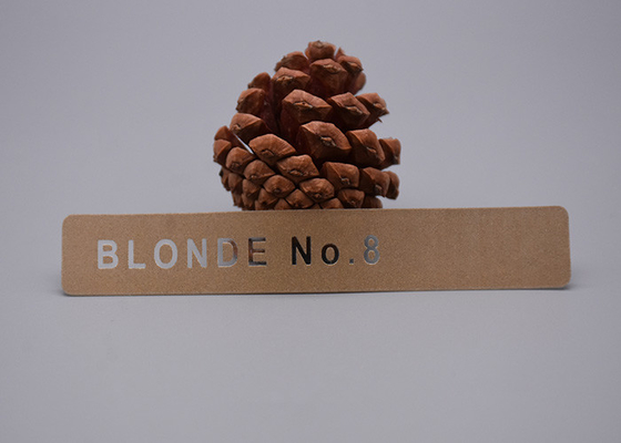 পোশাকের জন্য কাস্টম স্বচ্ছ TPU মুদ্রিত লেবেল গোল্ড চকচকে সিলিকন