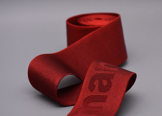 Jacquard Technical Elastic Drawstring Cord For Garments Ski Suit