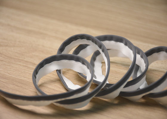 Customised Reflective Piping Tape Sewn Into Garment