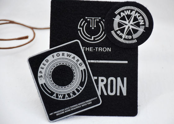 ব্ল্যাক এসজিএস 5 সেমি 3 এম রিফ্লেকটিভ ভেলক্রো প্যাচ হাই ফ্রিকোয়েন্সি টেকনিক