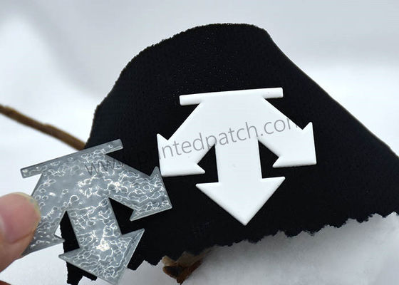 OEM 3 ডি সিলিকন হিট স্থানান্তর পোশাকের লেবেলগুলি ওকো-টেক্স শংসাপত্র