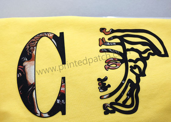 স্ট্র্যাচেবল সিলিকন হিট ট্রান্সফার স্টিকার ওইকো-টেক্স উত্থাপিত