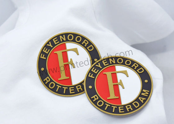 এসজিএস এমবসড সিলসস্ক্রিন প্যাচগুলি টিপিইউ পোশাকের জন্য পোশাকগুলির জন্য লেবেল